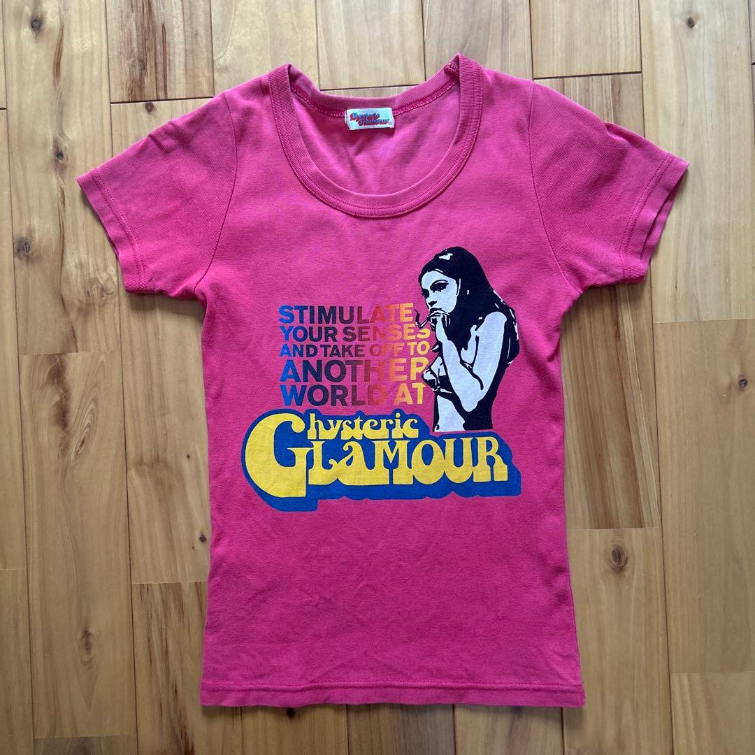 Hysteric Glamour ピンク 半袖Tシャツ