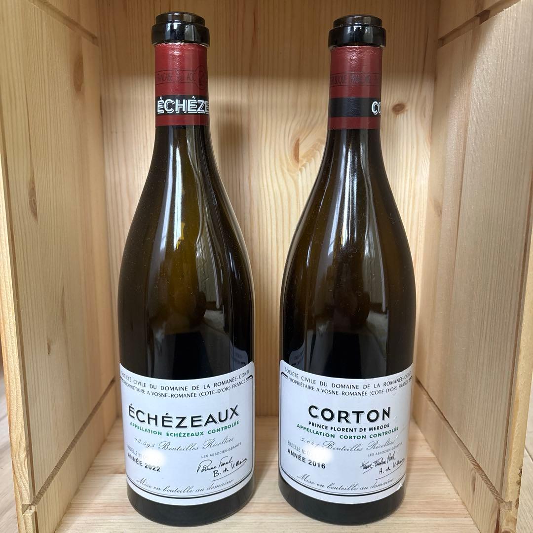 ロマネコンティ空瓶3本セット エシェゾー他