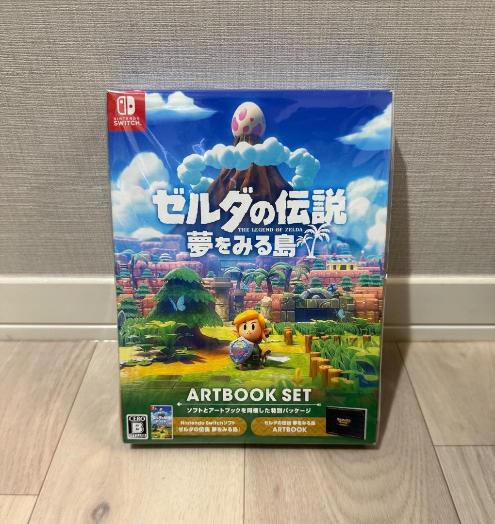 ゼルダの伝説 夢をみる島 ARTBOOK SET -Switch