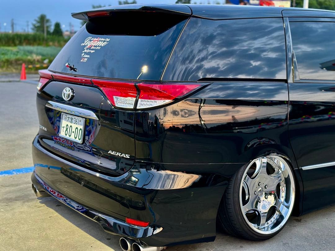 エスティマ クリスタルアイ ファイバーテール