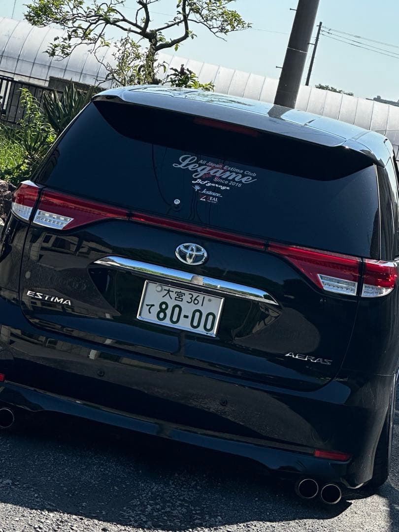 エスティマ クリスタルアイ ファイバーテール