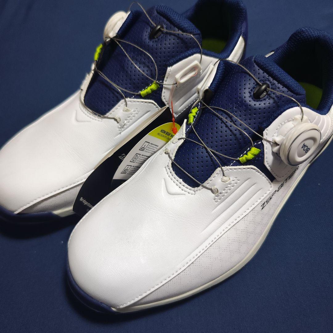 最新 ブリヂストンゴルフ SHG350 ゴルフシューズ ／ 24.5cm 新品