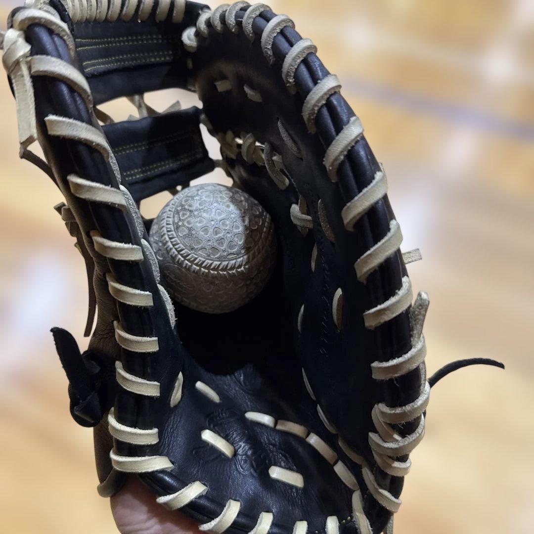 軟式少年用スラッガーJFSPファーストミット ブラック