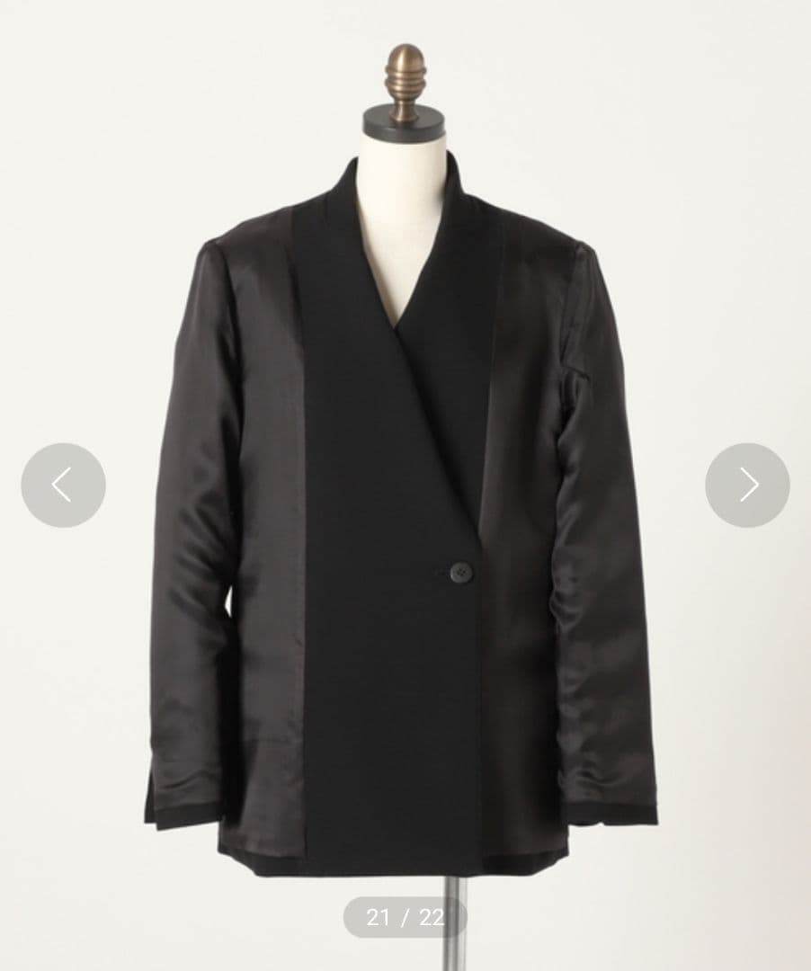 【新品未使用】Deuxieme Class ウール ダブルクロスジャケット