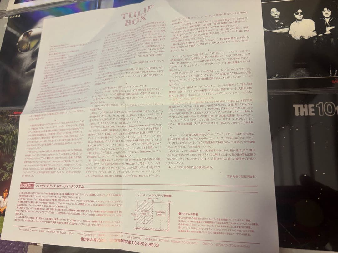 チューリップ TULIP BOX CD18枚組 (17タイトル)特典付き