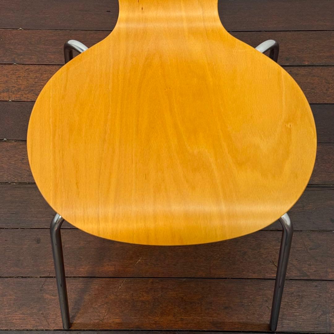 H19K58a danerka ダネルカ デンマーク製 スタッキングチェア