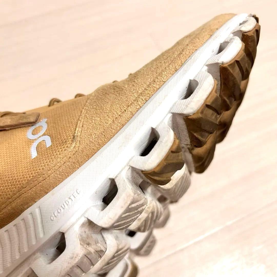 On Cloud Hi Textile レディース 25cm デューン