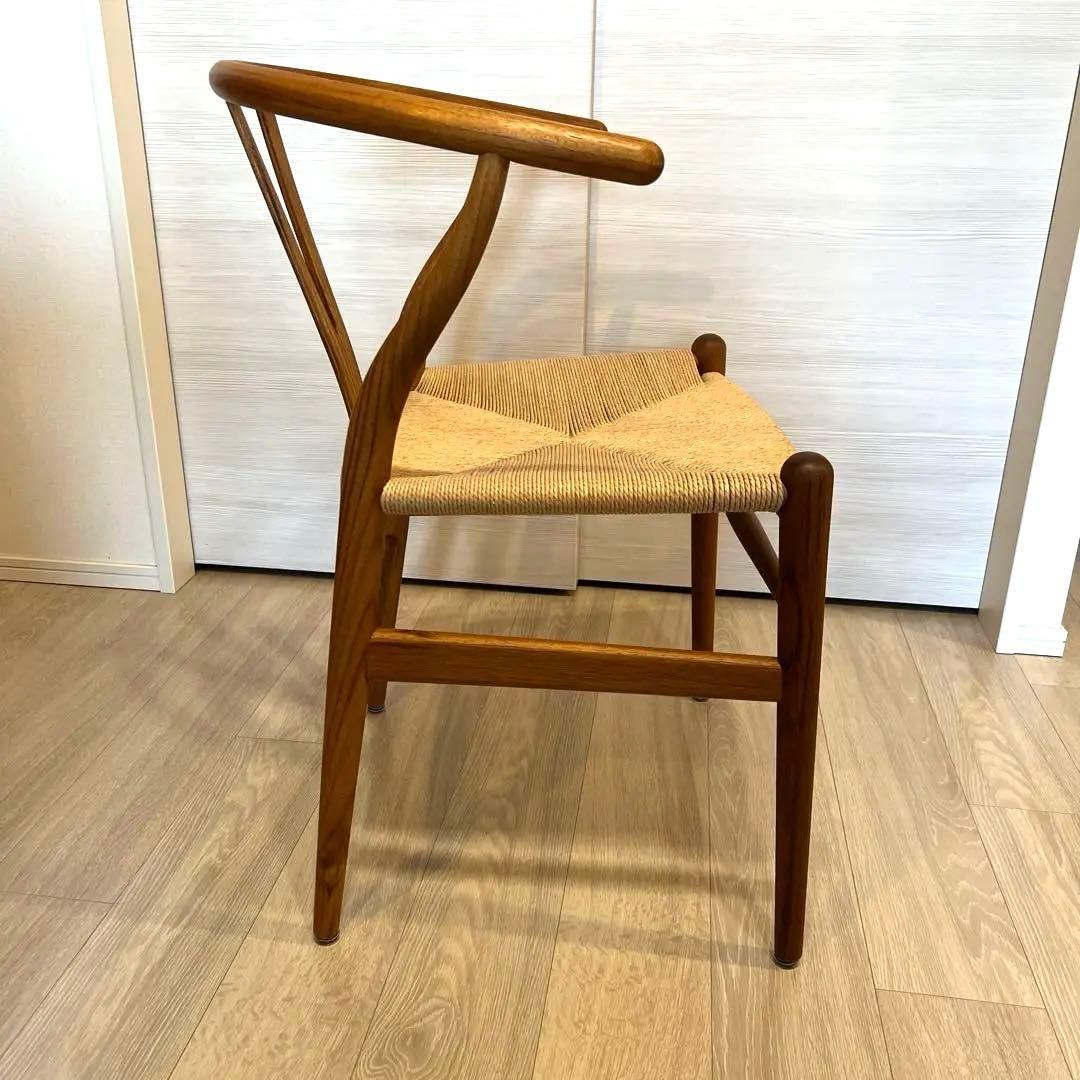 CH24 Yチェア チーク材オイル仕上げSH45cm【正規品】生産終了品 希少