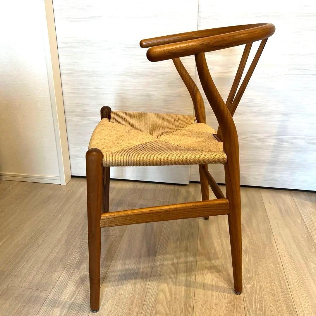 CH24 Yチェア チーク材オイル仕上げSH45cm【正規品】生産終了品 希少
