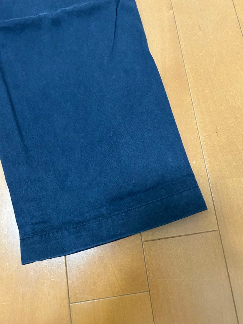 Supreme チノパン 34 刺繍 ネイビー シュプリーム ボトムス