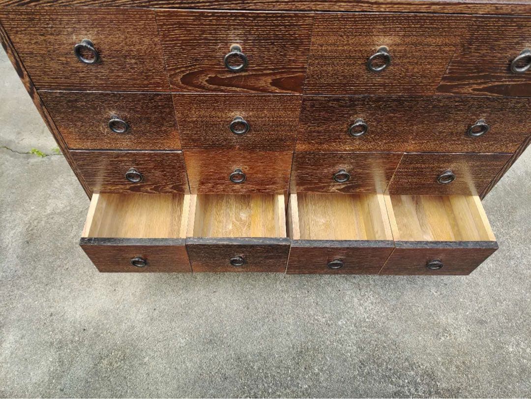 時代箪笥 和箪笥 欅 民芸家具 収納 整理箪笥 引き出し 古家具 小物入 薬箪笥