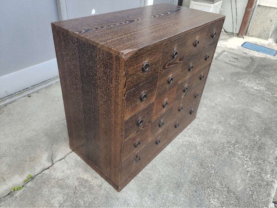 時代箪笥 和箪笥 欅 民芸家具 収納 整理箪笥 引き出し 古家具 小物入 薬箪笥