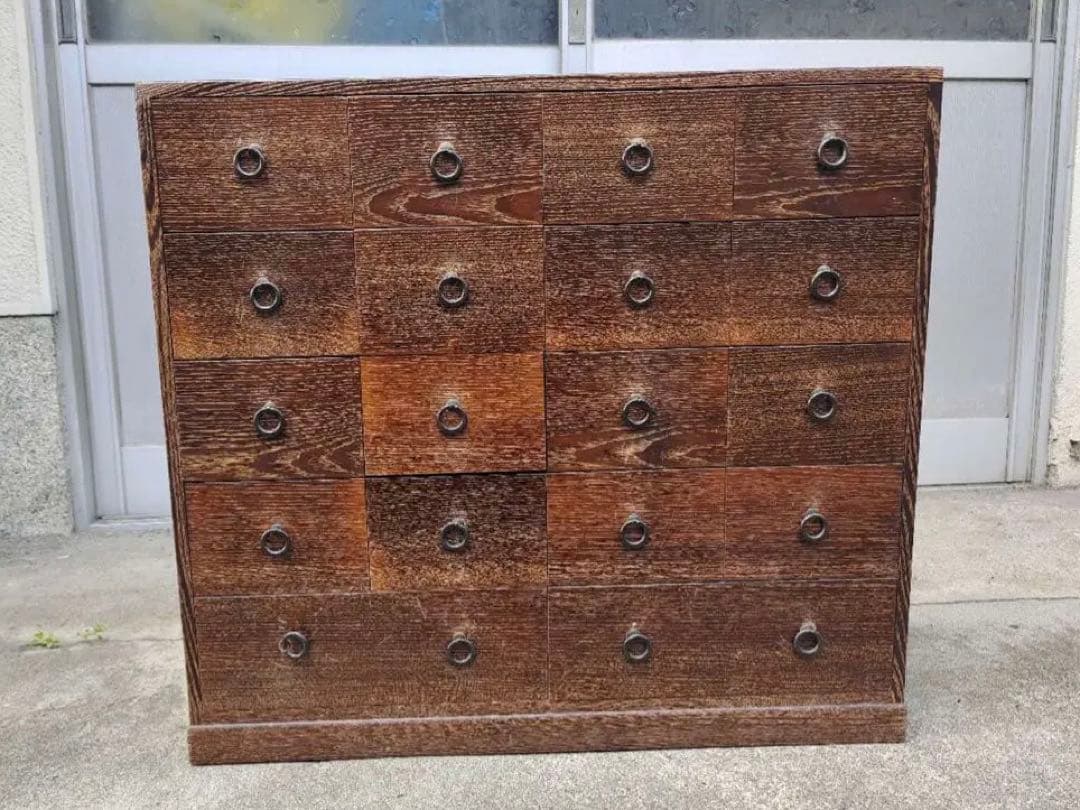 時代箪笥 和箪笥 欅 民芸家具 収納 整理箪笥 引き出し 古家具 小物入 薬箪笥