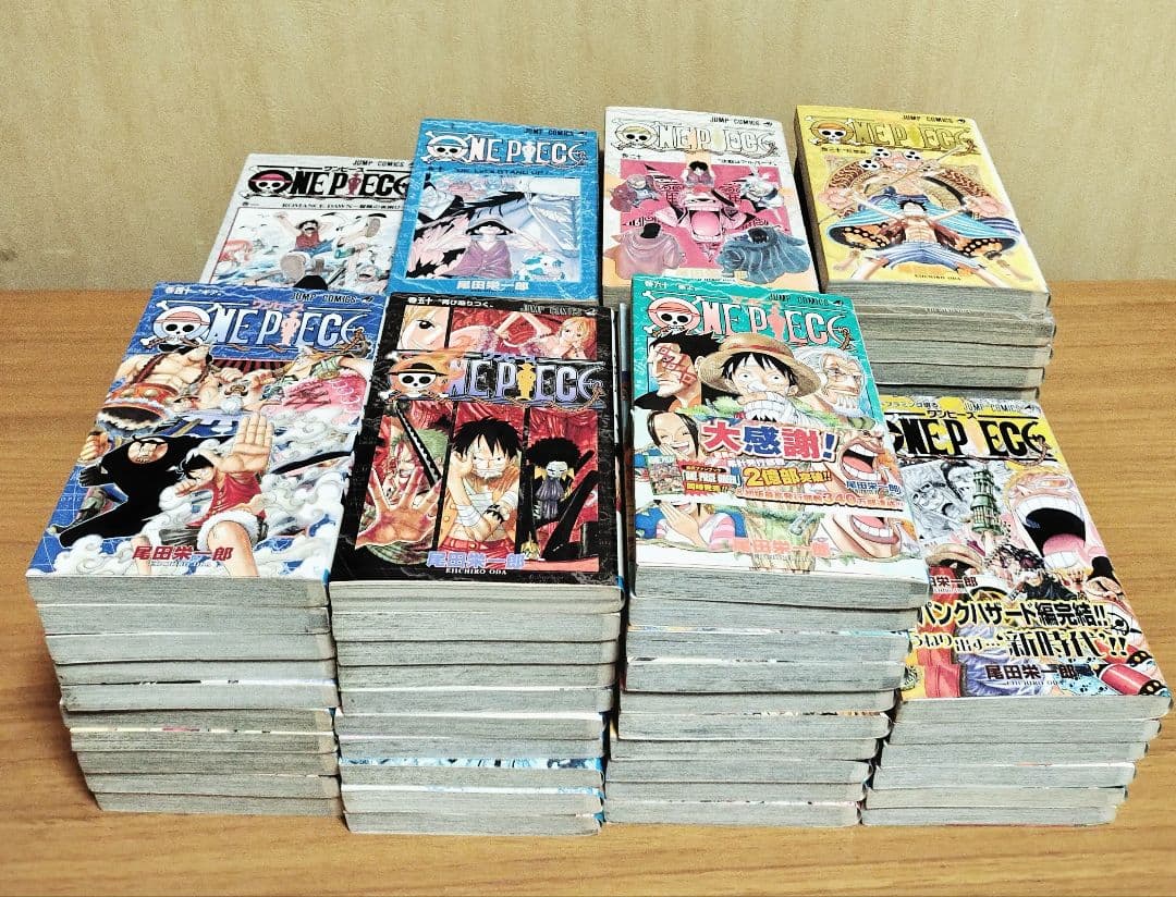 漫画「ONE PIECE」計75冊（1巻〜71巻＋82巻〜85巻）