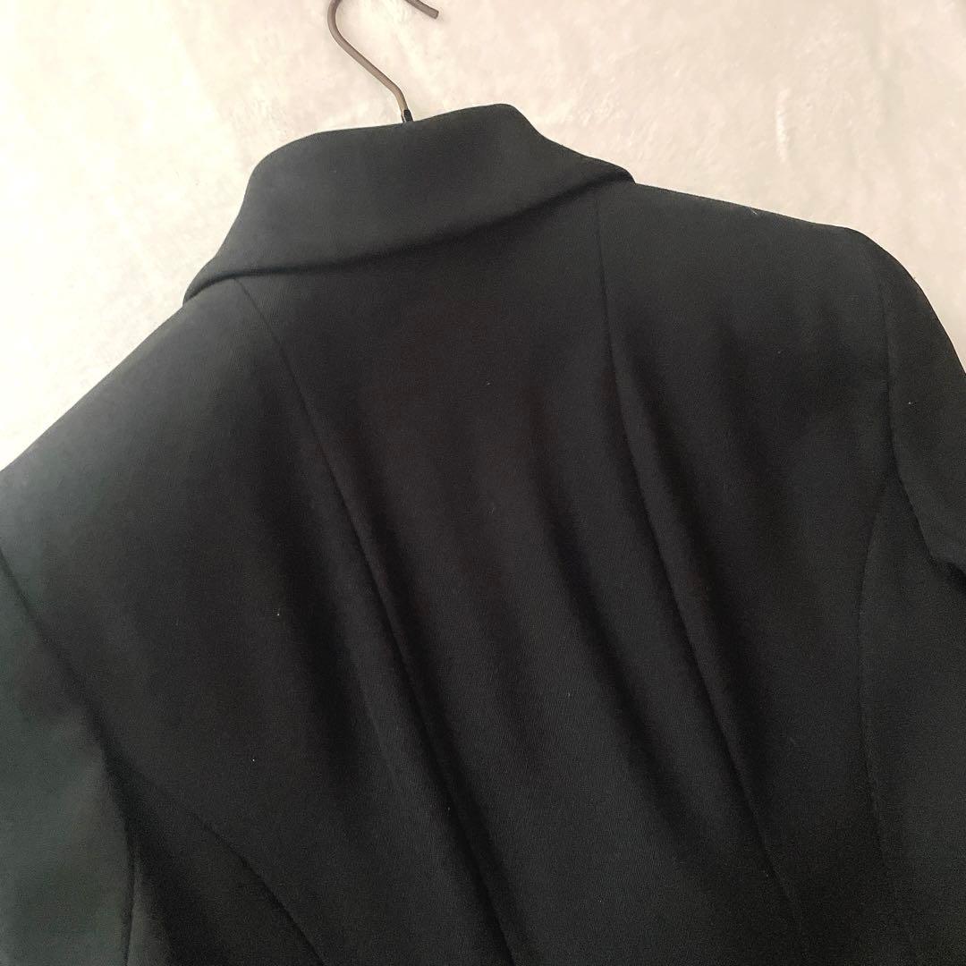 極美品⭐︎CHANEL ブラック ダブル ロゴボタン スカート スーツ ハンガー付