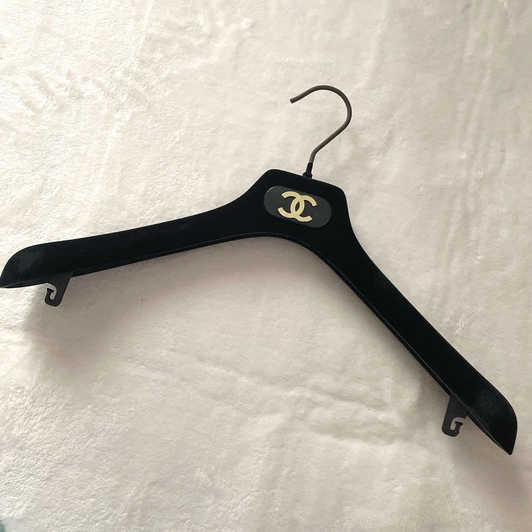 極美品⭐︎CHANEL ブラック ダブル ロゴボタン スカート スーツ ハンガー付