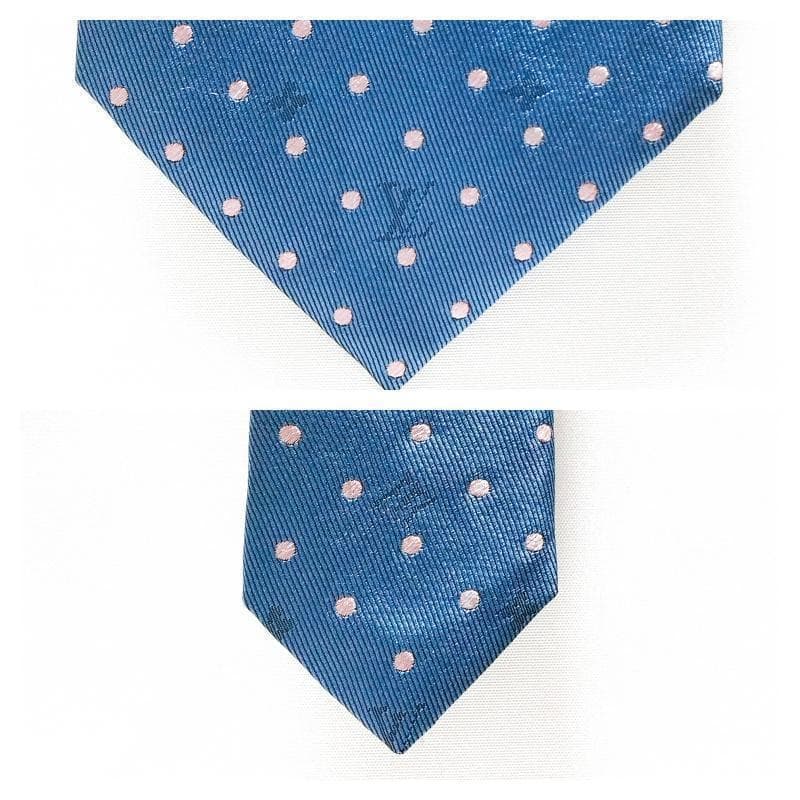 ルイヴィトン シルク モノグラム ドット クラヴァット ネクタイ★