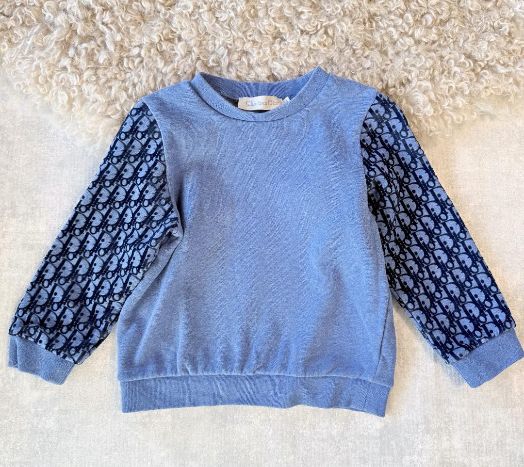 Christian Diorディオール　キッズ トレーナー 4歳 オブリーク柄