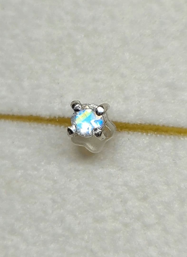 moca★ブラジルバターリャパライバトルマリン★ピアスオーダー