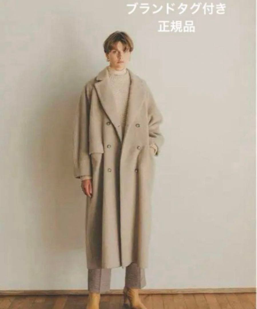 クラネ　ダブルウールロングコート　サイズ1