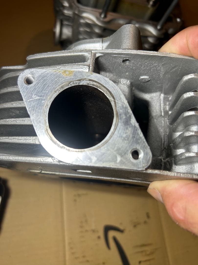 2010年、SR400.シリンダー、ヘッド 、