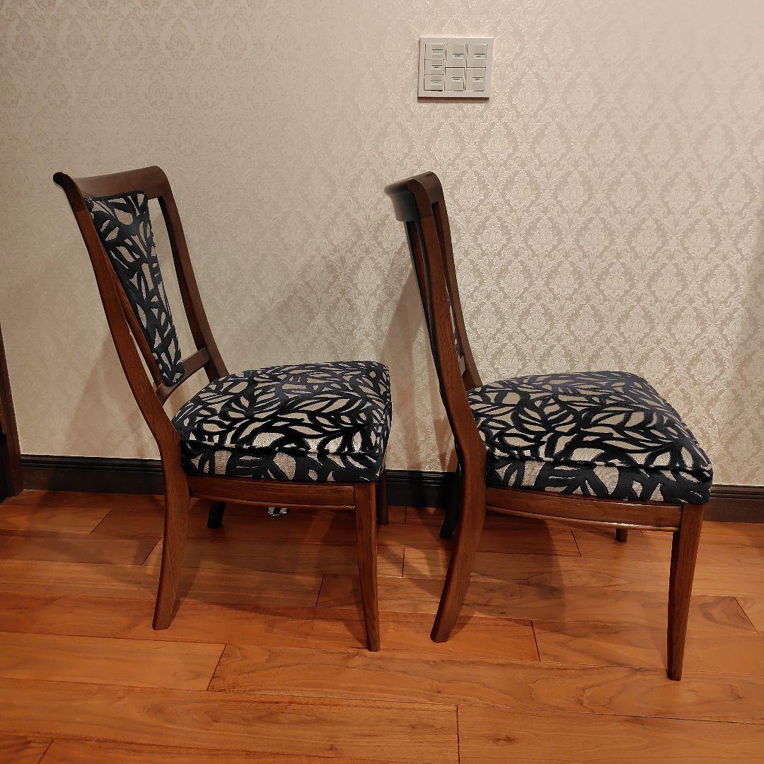 カリモク　ドマーニ　椅子2脚セット