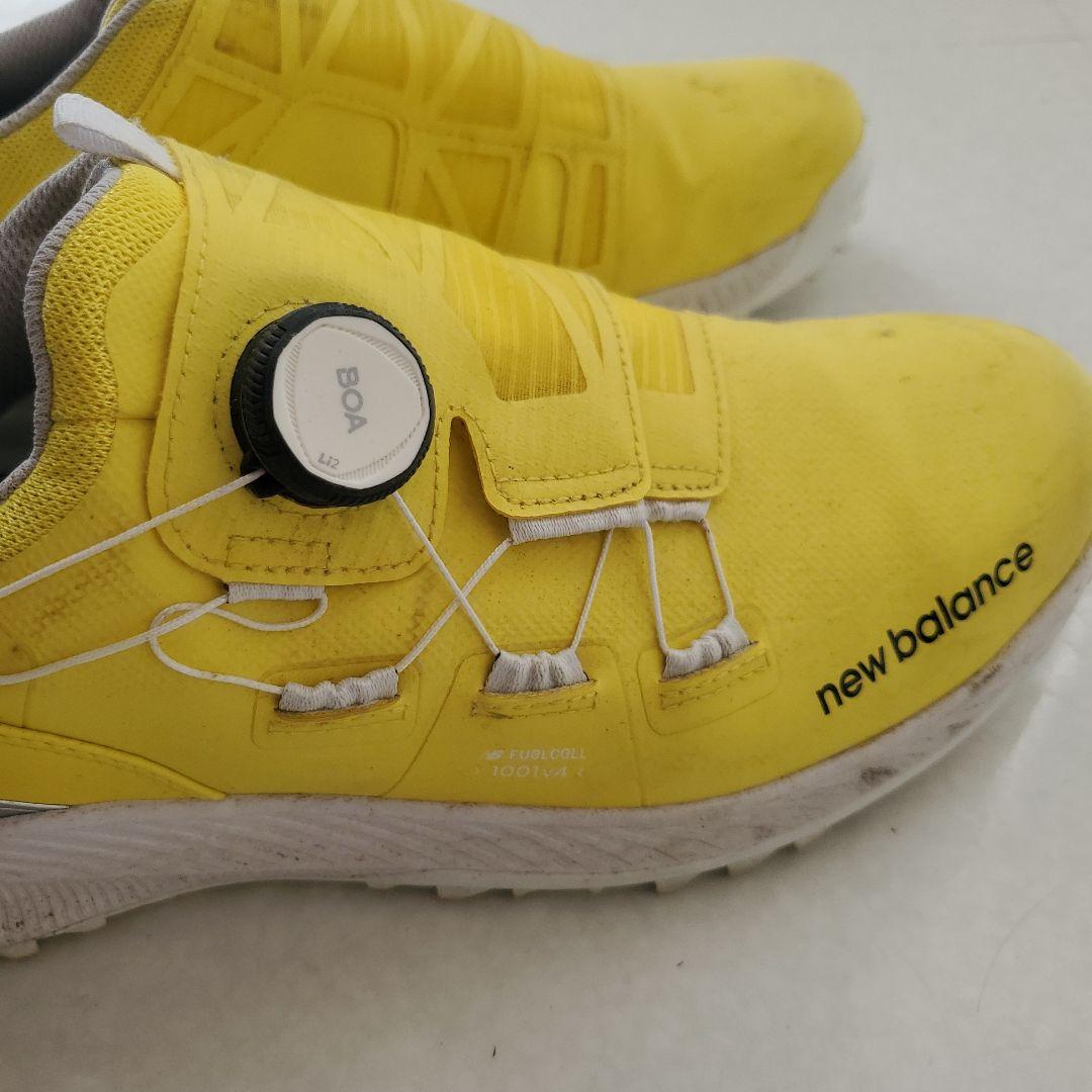 New Balance FuelCell ゴルフシューズ イエロー