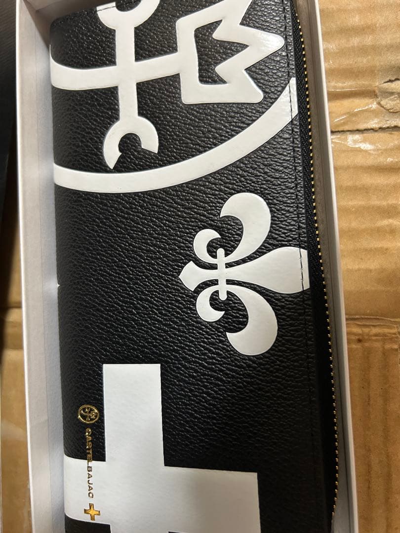 CASTELBAJAC 財布 ブラック/ホワイト