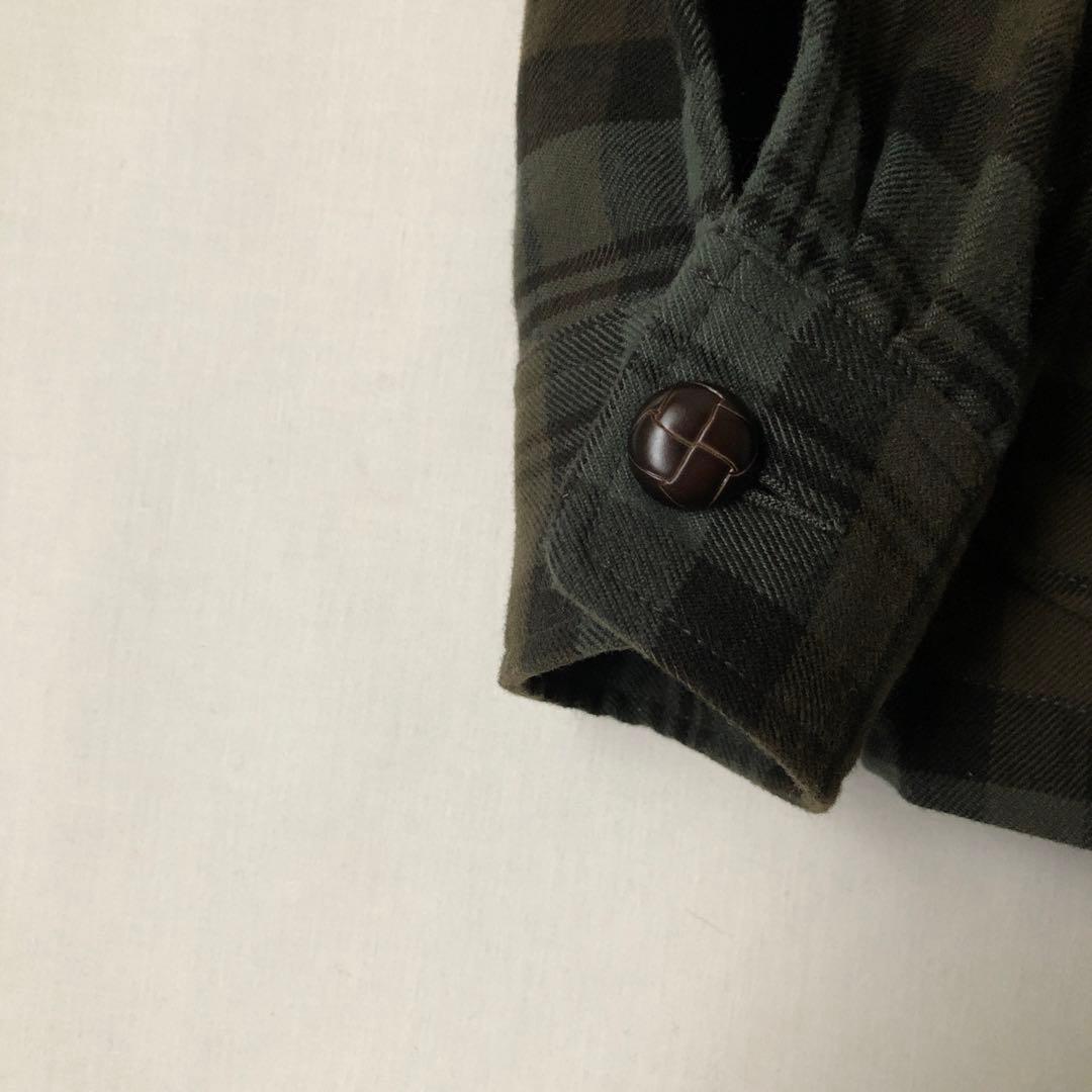 未使用【春物】BEAMS+ ビームスプラス チェック カバーオール ジャケット