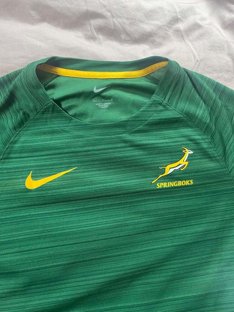 南アフリカ代表 スプリングボクス トレーニングTシャツ