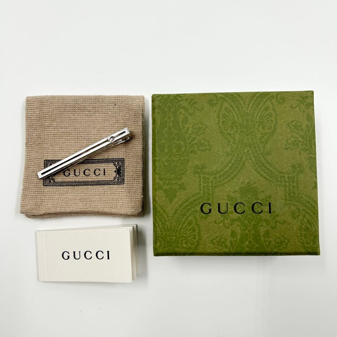美品✨　グッチ　GUCCI ネクタイピン　インフィニティ　シルバー　Ag925