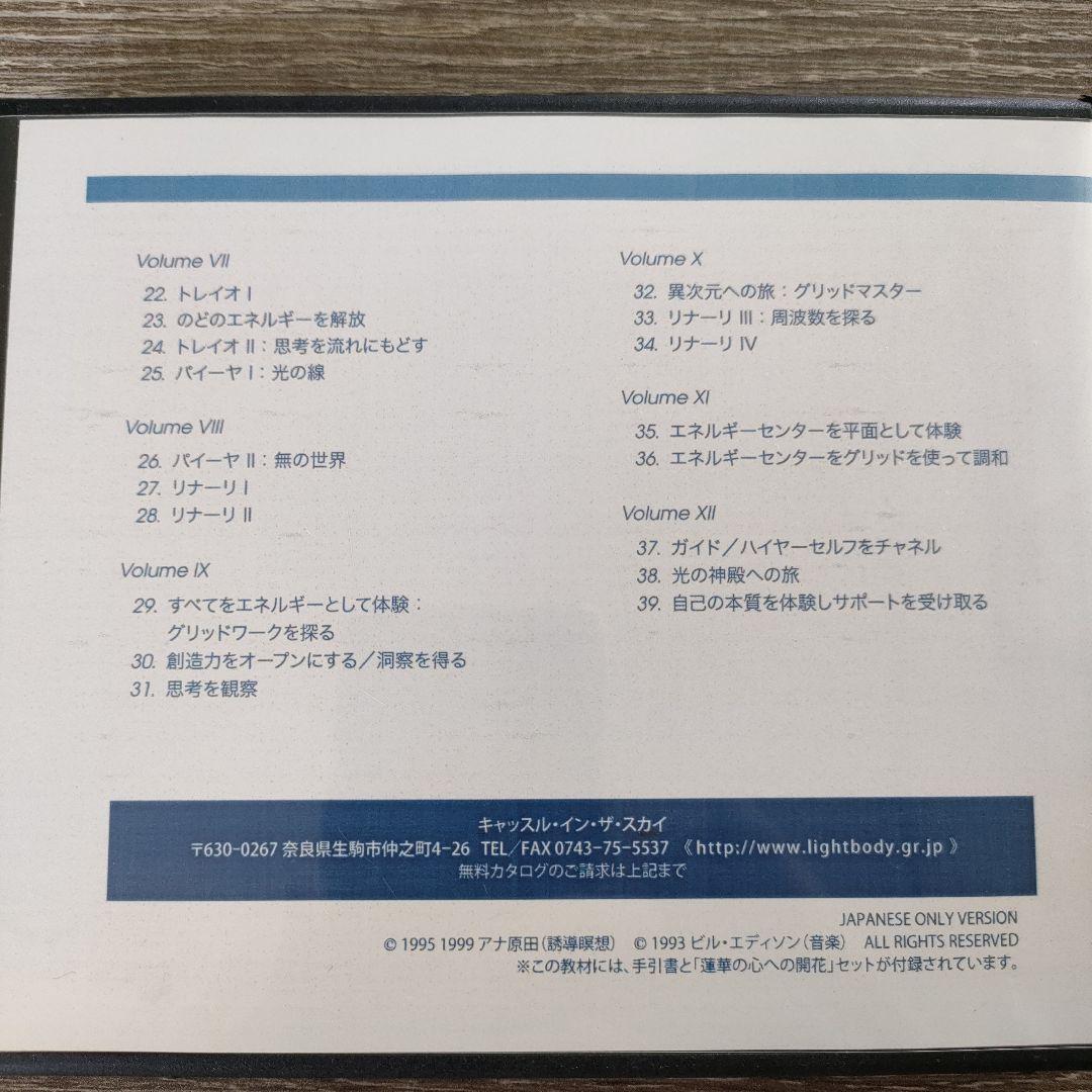 ライトボディの覚醒化　アナ原田・ビル・エディソン テキスト付