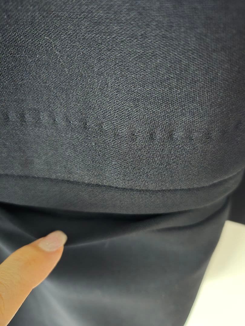 MaxMara ネイビー コート ボタン付き