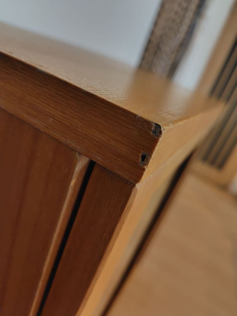 無印良品　ガラスキャビネット