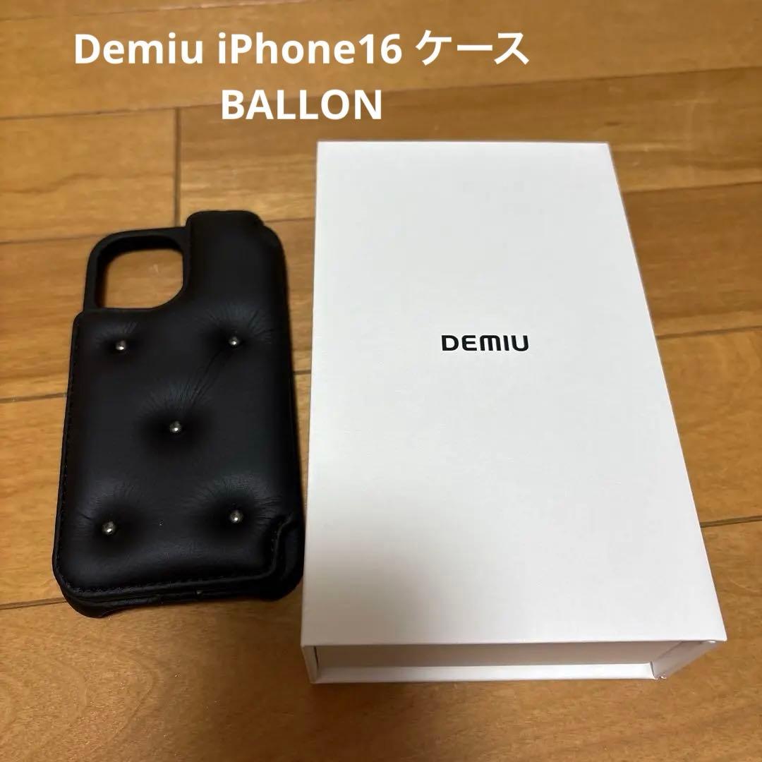 Demiu iPhone16 ケース BALLON バロンサンク