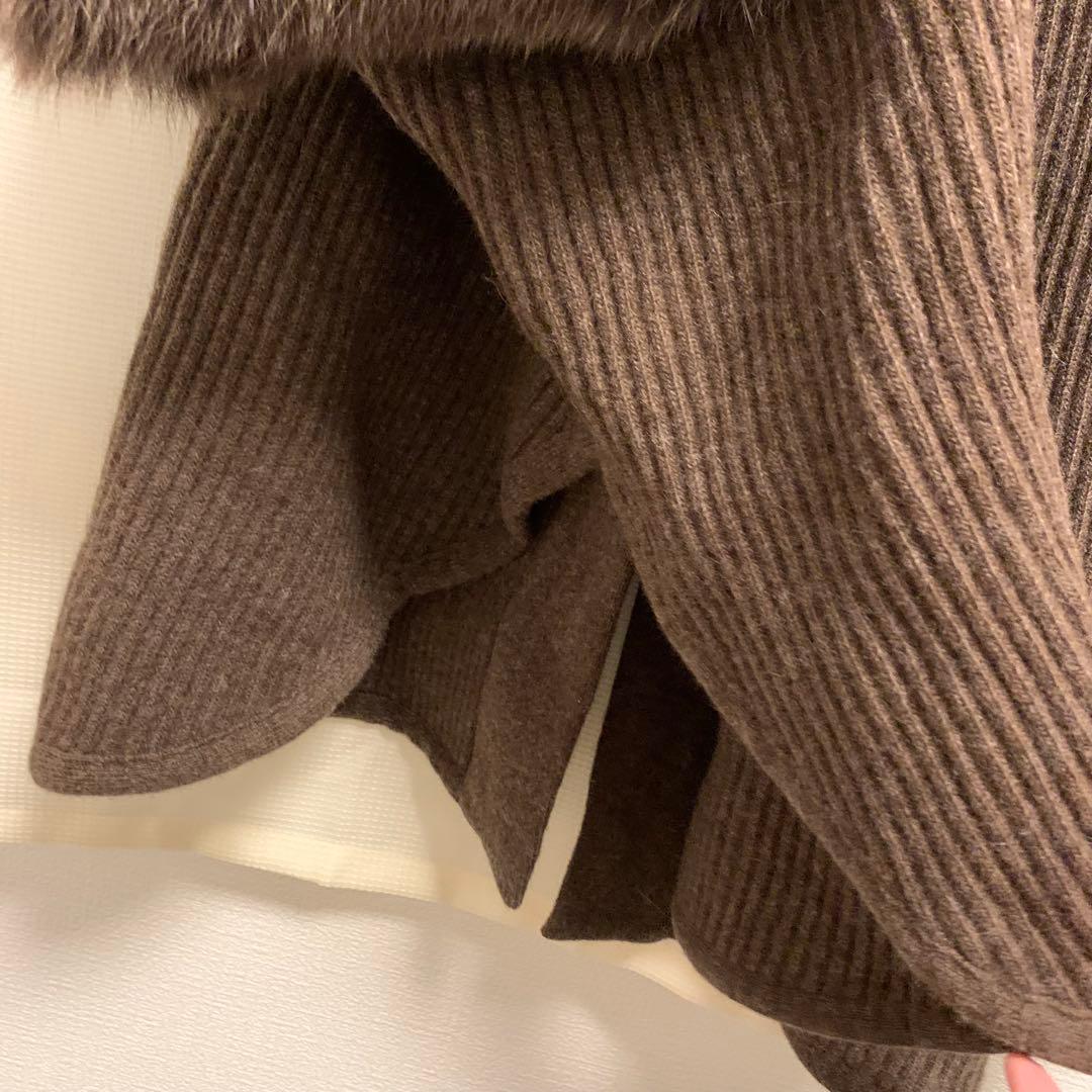 Bally ブラウン ポンチョ Fサイズ