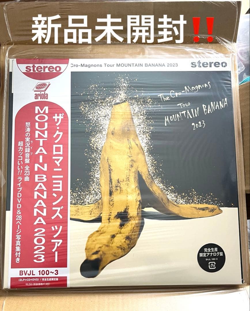 新品未開封‼️クロマニヨンズ MOUNTAIN BANANA 2023 完全限定盤