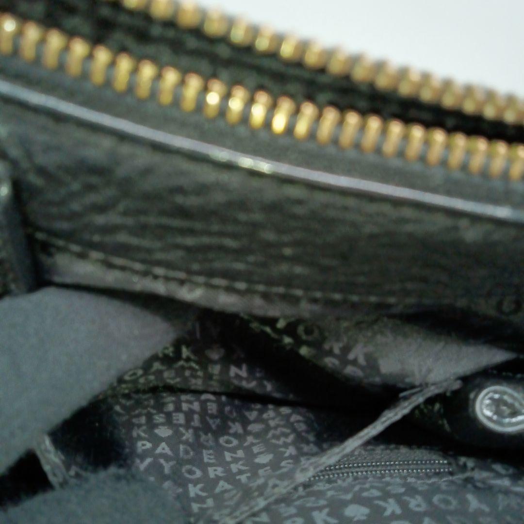 ケイトスペード　ビジネスバッグ　トップバッグ　ハンドバッグ　A4収納可　黒レザー