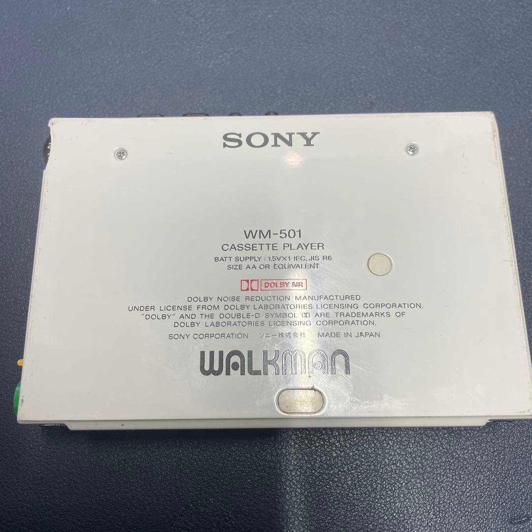 (ジャンク)SONY WM-501 カセットプレーヤー