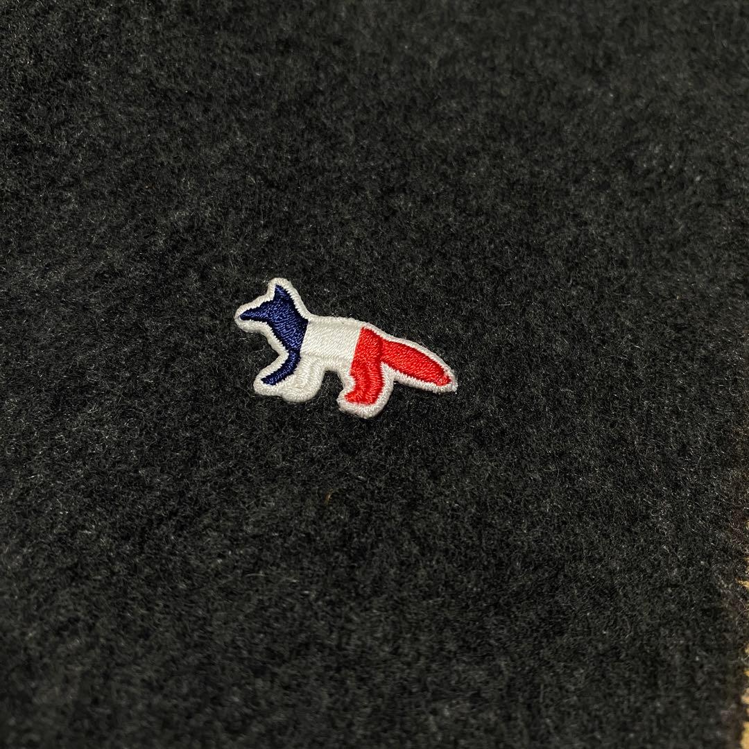 フォックス　パッチ　マフラー　ショールMAISON KITSUNE メゾンキツネ