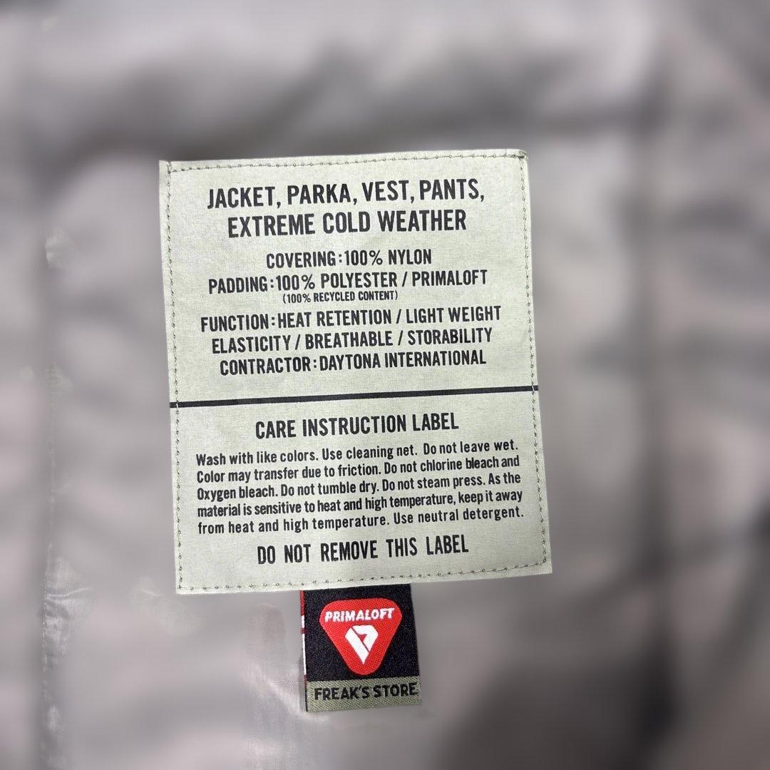 美品　ECWCS LEVEL7　エクワックス　レベル7　プリマロフト　Sサイズ