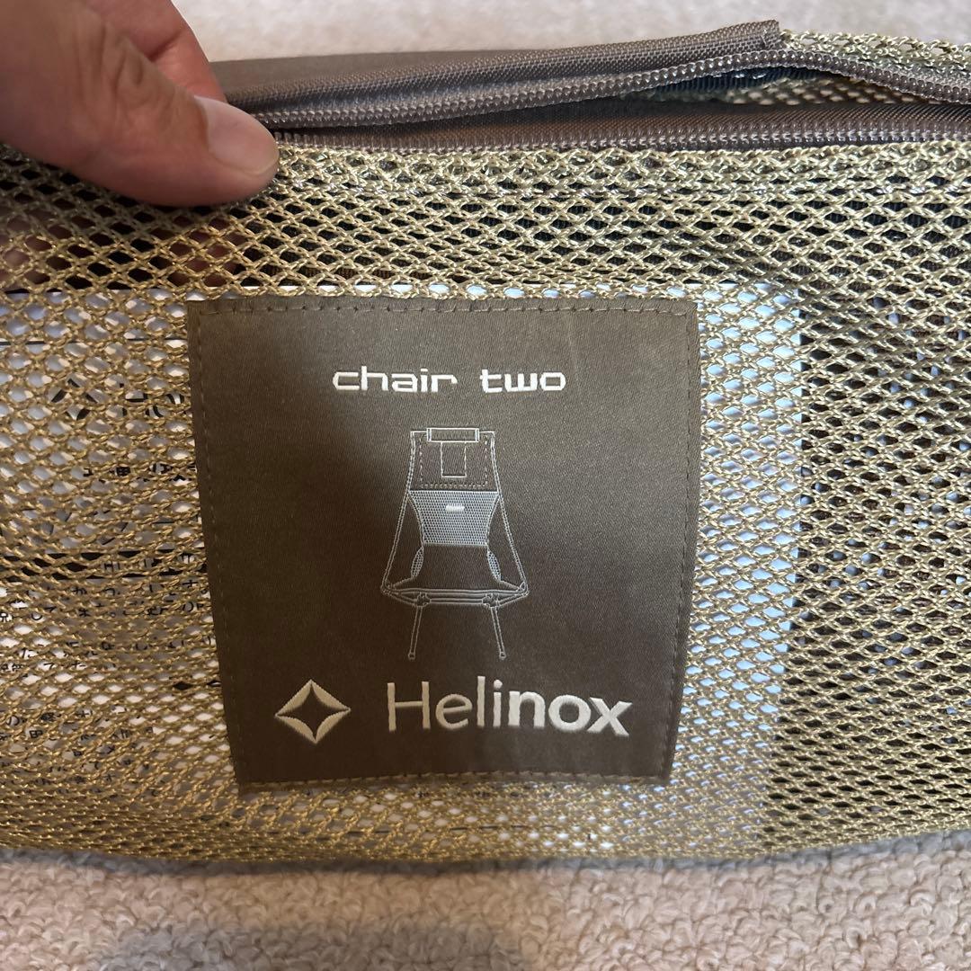 未使用　ヘリノックス(Helinox)アウトドア キャンプ コンパクトチェア