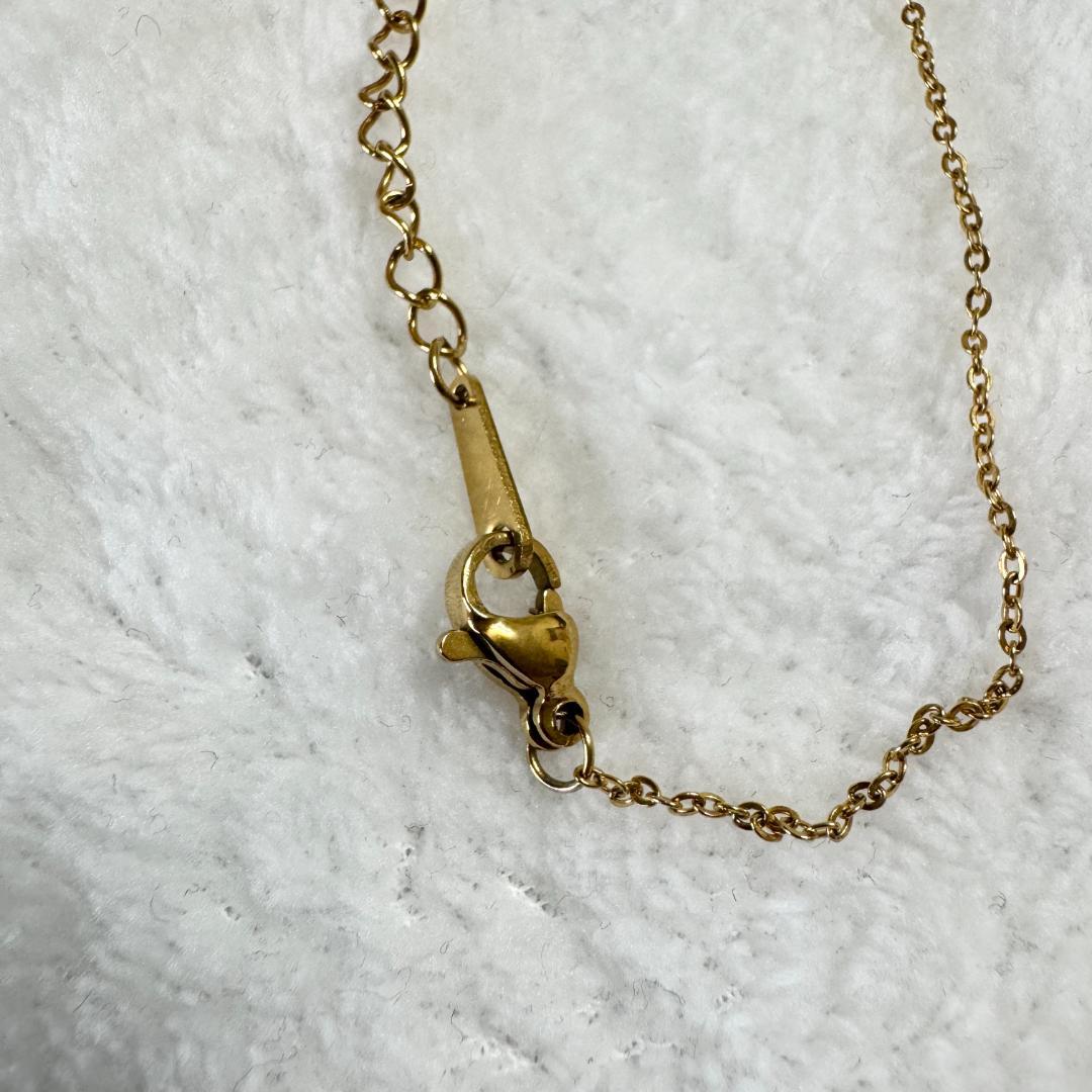 CHANEL ヴィンテージ ロープデザイン ボタンチャーム ネックレス