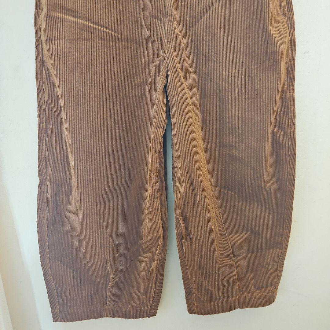 Brocanteキャメルコーデュロイ サロペット