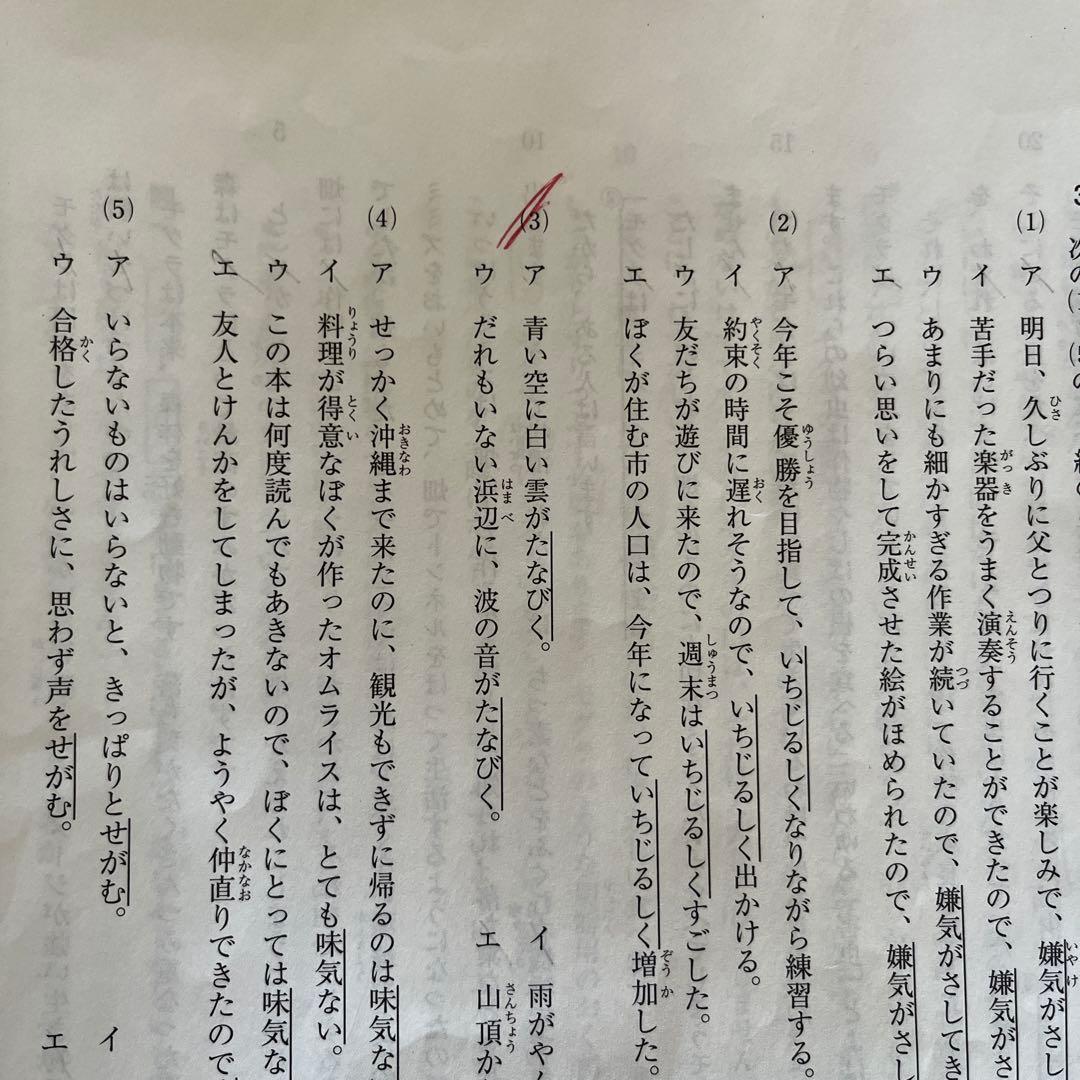 SAPIX 4年　マンスリー確認テスト等まとめ売り