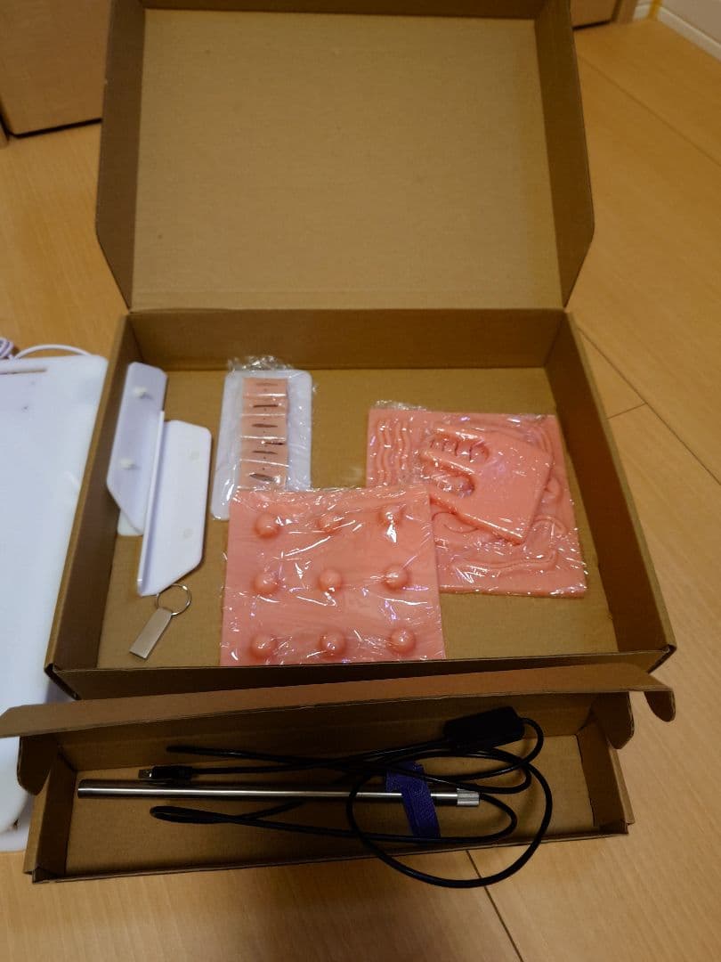 腹腔鏡手術練習セット　鉗子4本付