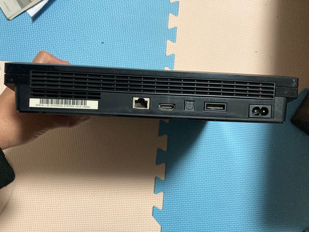 PS3 プレイステーション3 本体 CECH-2000A 120GB 初期化済み