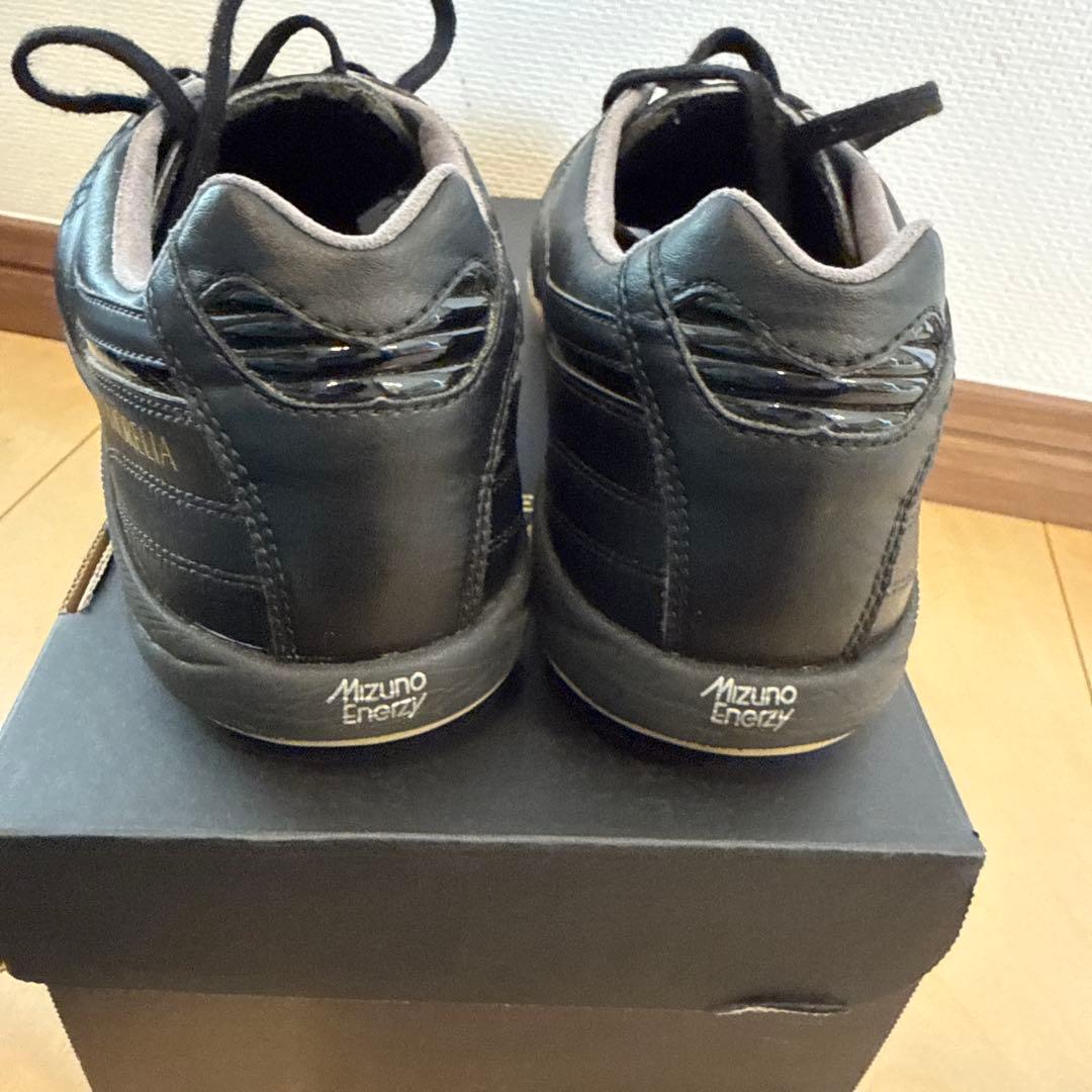 【美品】モレリア SALA JAPAN IN ブラック×ブラック 23cm