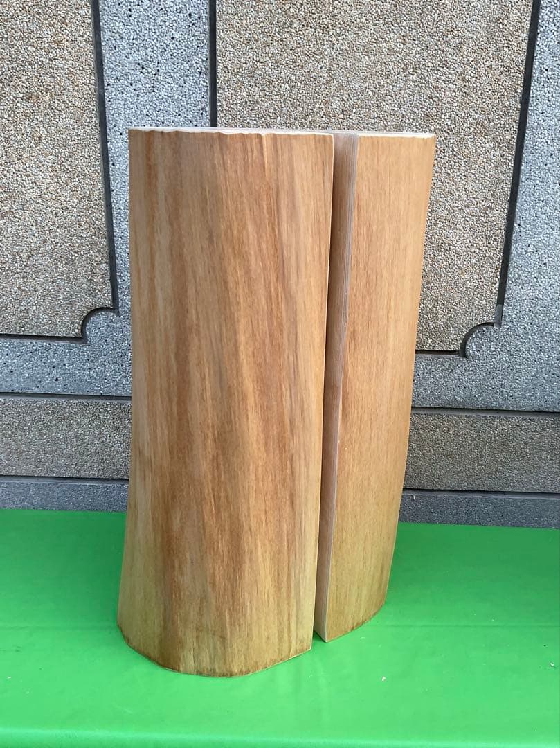 木製 切り株型 スツール