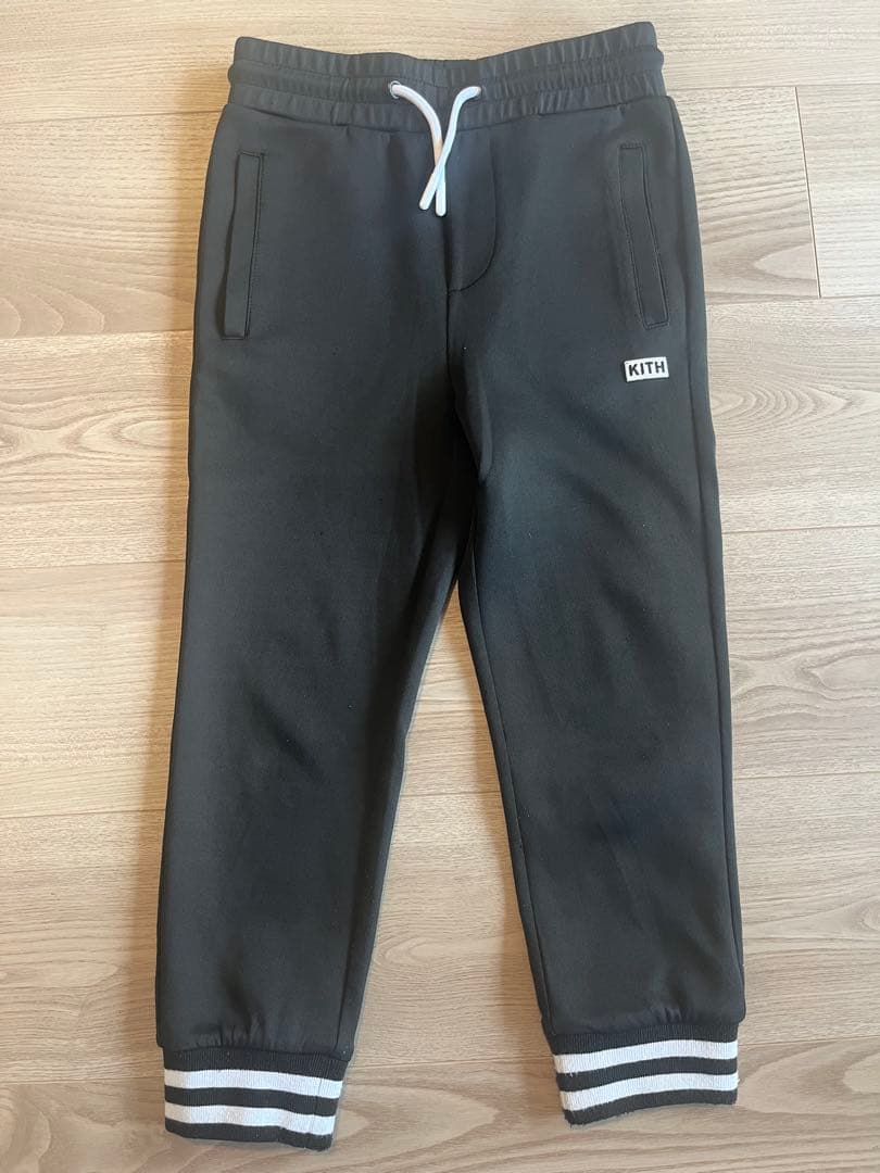 KITH ブラック ジャージ　セットアップ